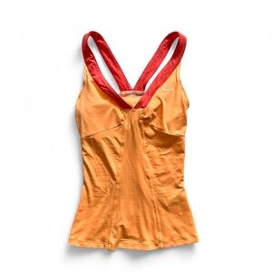Vintage orange/coral Nike athletic tank top XS